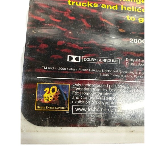 Power Rangers Lot of 7 VHS Tapes UNTESTED - Picture 12 of 12